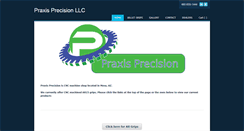 Desktop Screenshot of praxisprecision.com