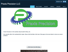 Tablet Screenshot of praxisprecision.com